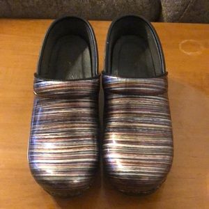 Dansko Multicolored Clogs